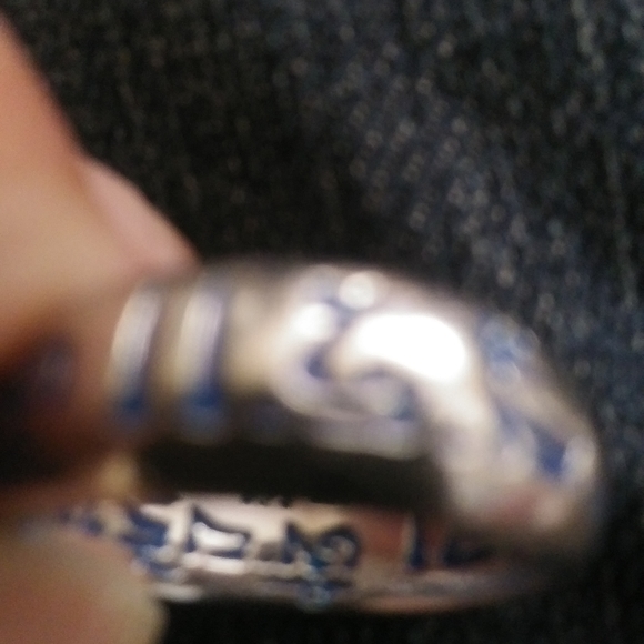 Mantra I 925 Ring size 7.5-8 - Picture 3 of 3